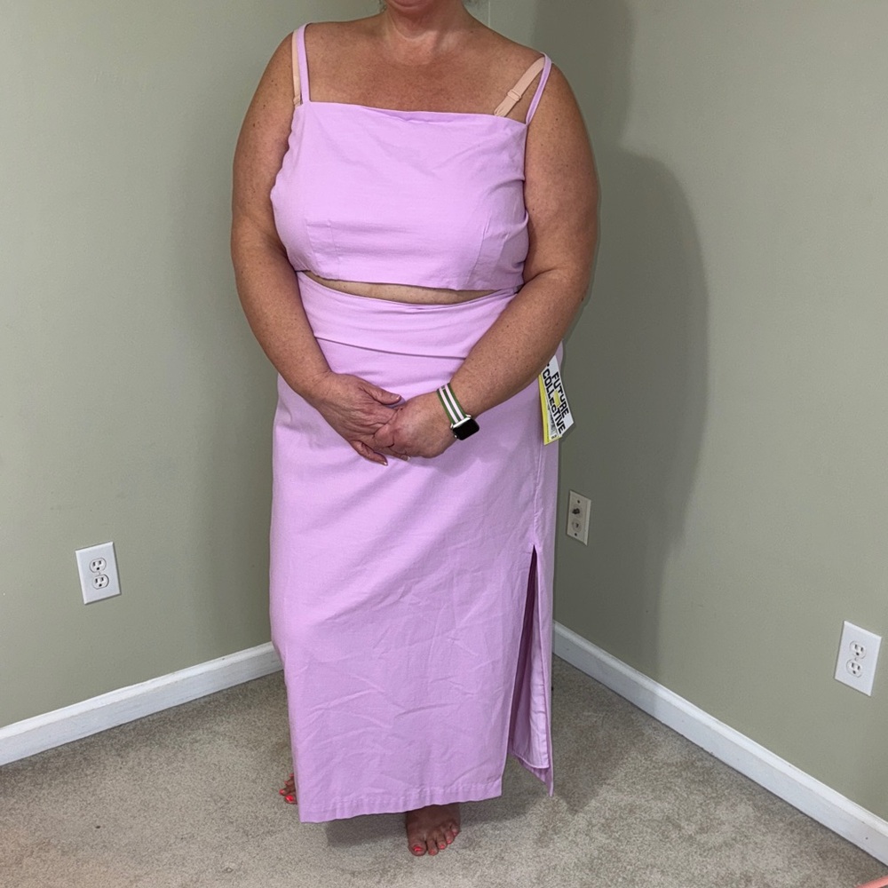 Light Purple Skirt and Top Set